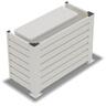 Utility Enclosure D: 500mm W: 1100mm H: 800mm Titania