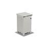 Utility Enclosure D: 650mm W: 650mm H: 1160mm Titania