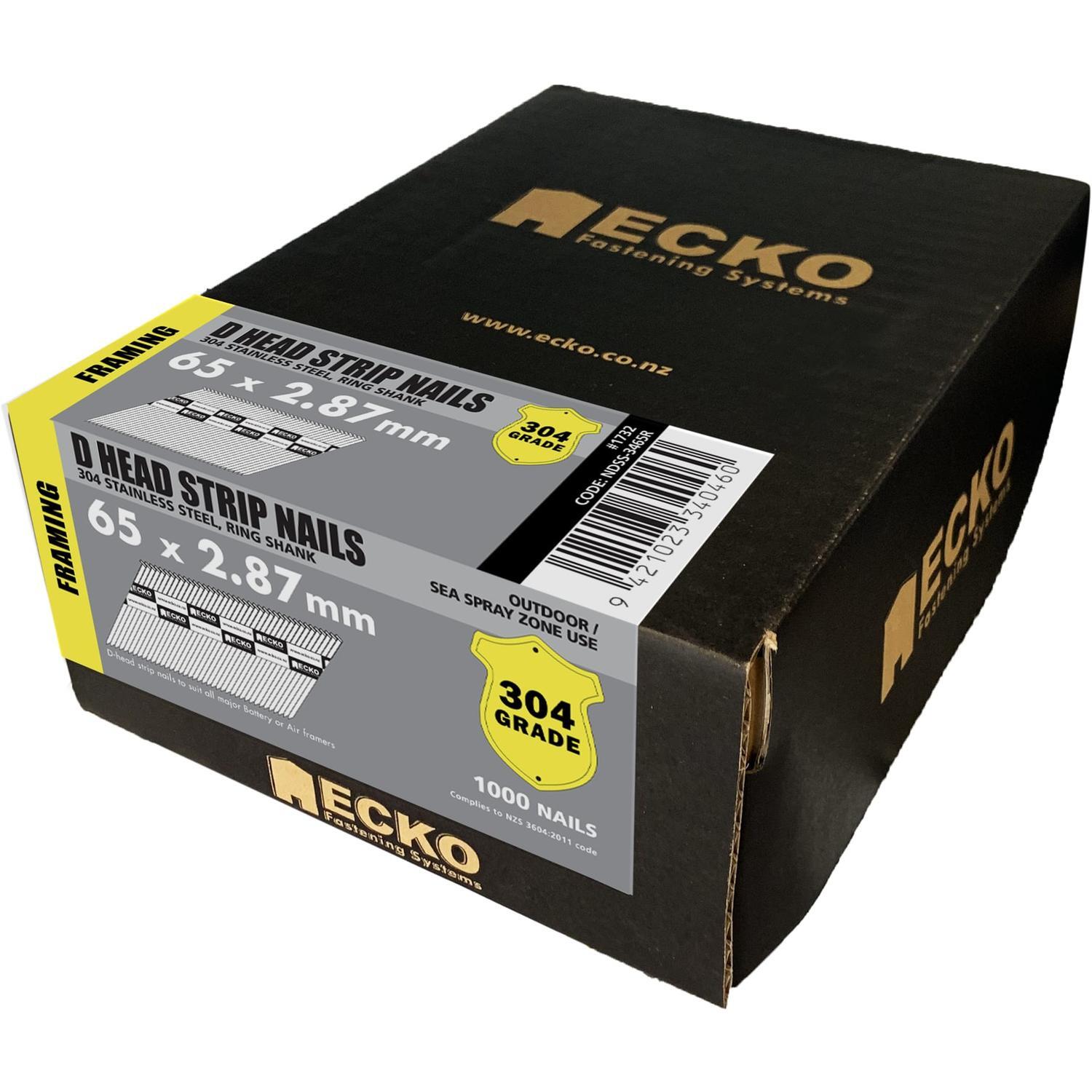D Head Collated Framing Nails Gasless Pack