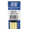 Round Tube pack of 3 Brass