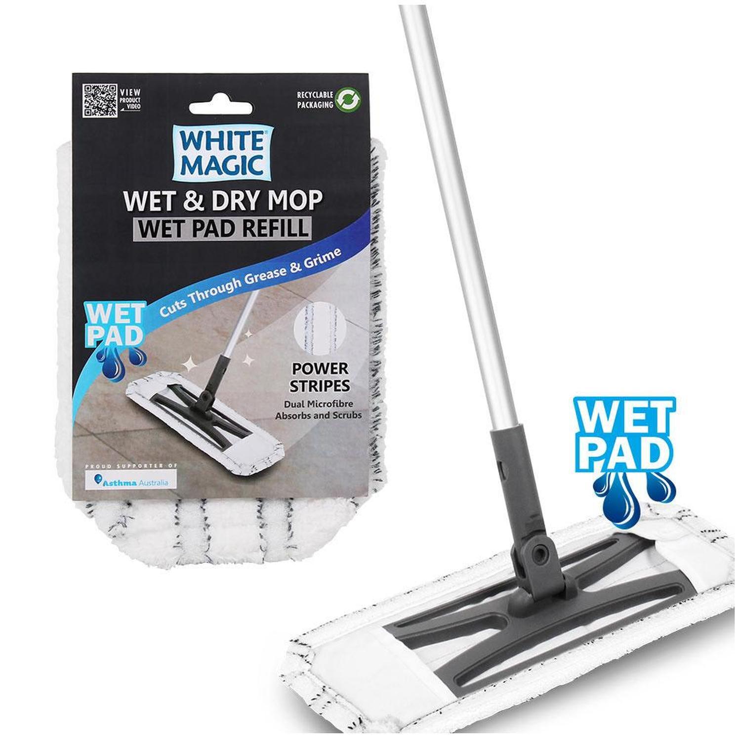 Wet & Dry Mop Wet Pad Refill