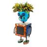 Metal Barnyard Robot Garden Decor