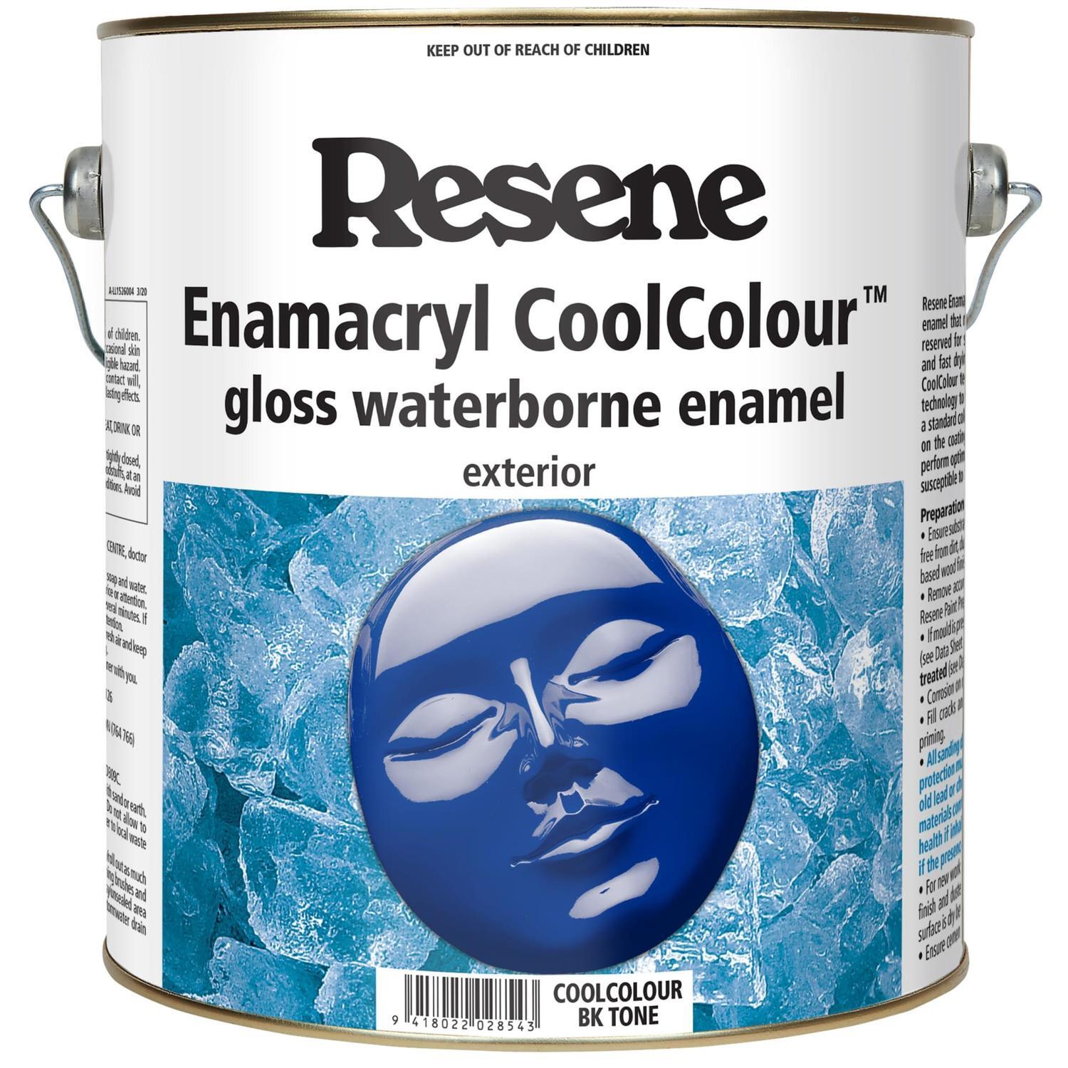 Waterborne enamel