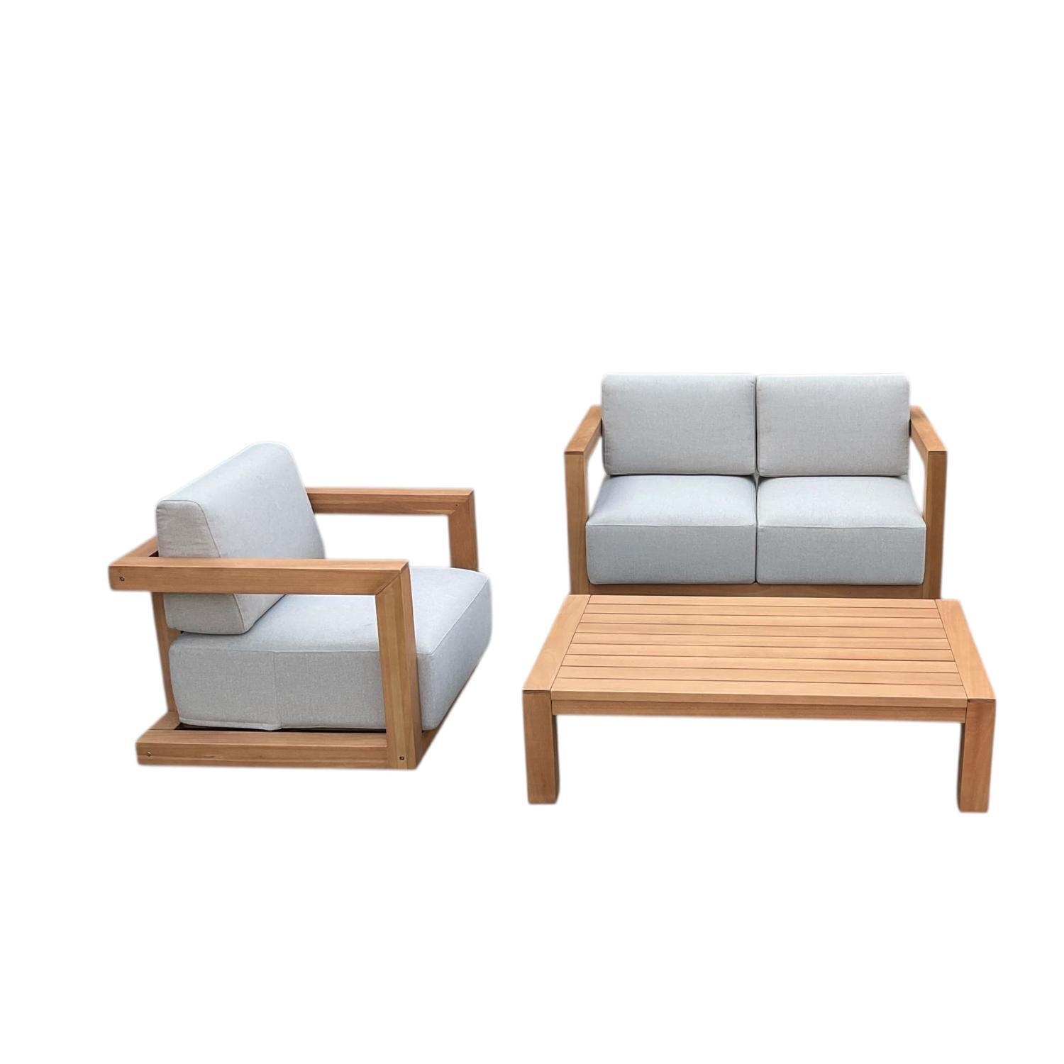 Outdoor 3 Piece Lounge Setting
