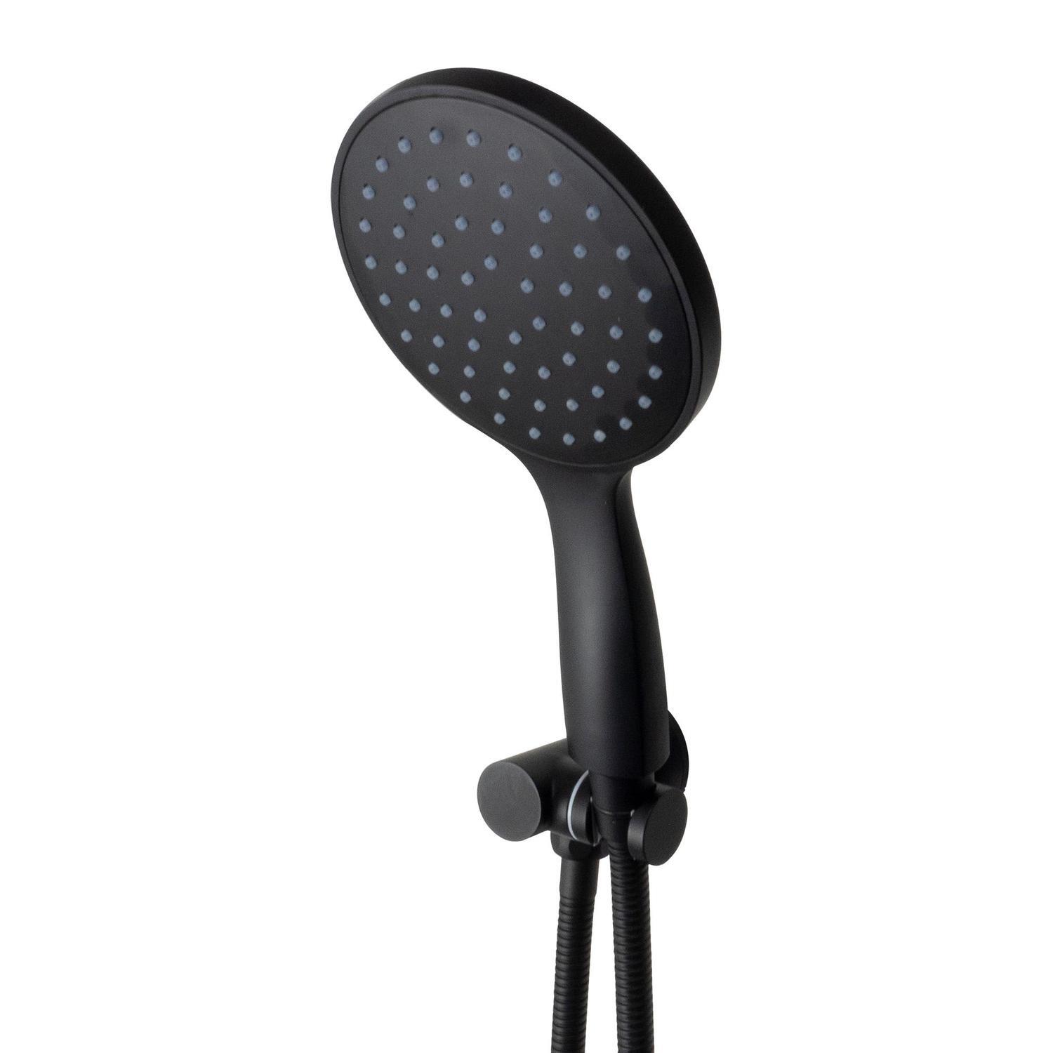 Shower Head Hose Holder Elbow Black