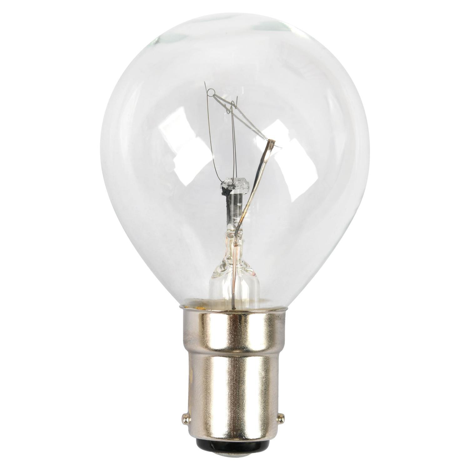 Light Bulb Lustre Fancy Round 25 watt 210lm