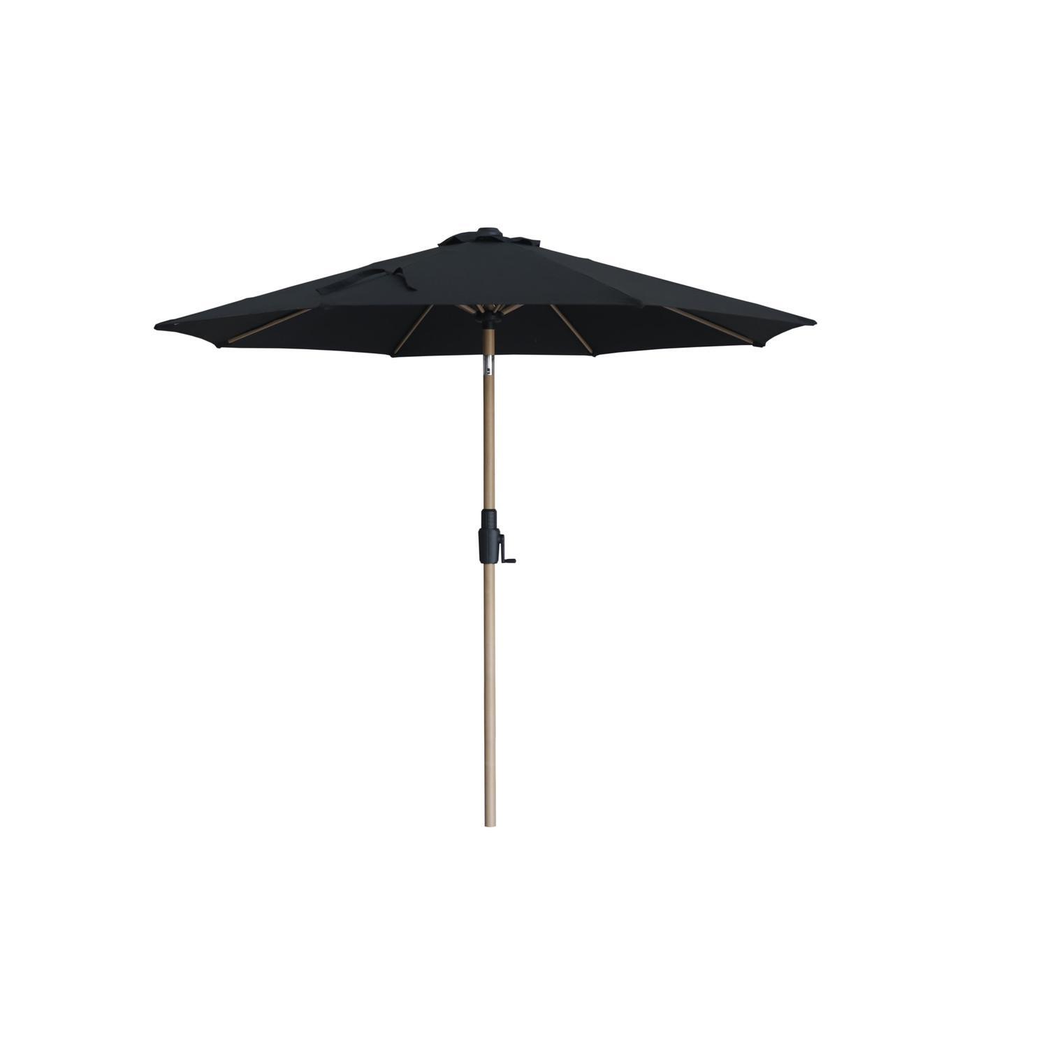 Market Umbrella 2.7m Aluminium Black