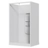 Alcove Side Mould Acrylic Shower 1200 x 900 x 2015mm White