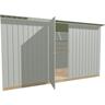 Shed H:1830mm, W:3770mm, D:1530mm Alu-Zinc