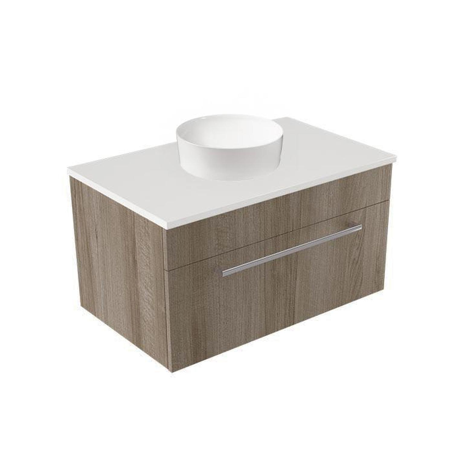 Calais Wall Vanity 750mm Coronet Beach