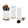 Bathroom Accessories  3 pack White