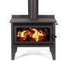 LTD Mega Rad Leg 21kW Wood Fire and Standard Flue Kit