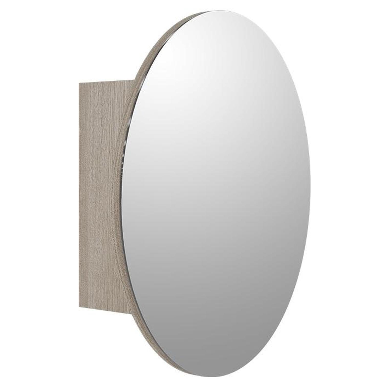 Mirror Cabinet 700mm Ashen Walnut