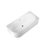 Freestanding Back to Wall Right Corner Bath 1600 mm White