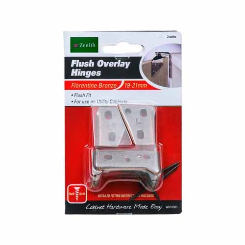Flush Overlay Hinges