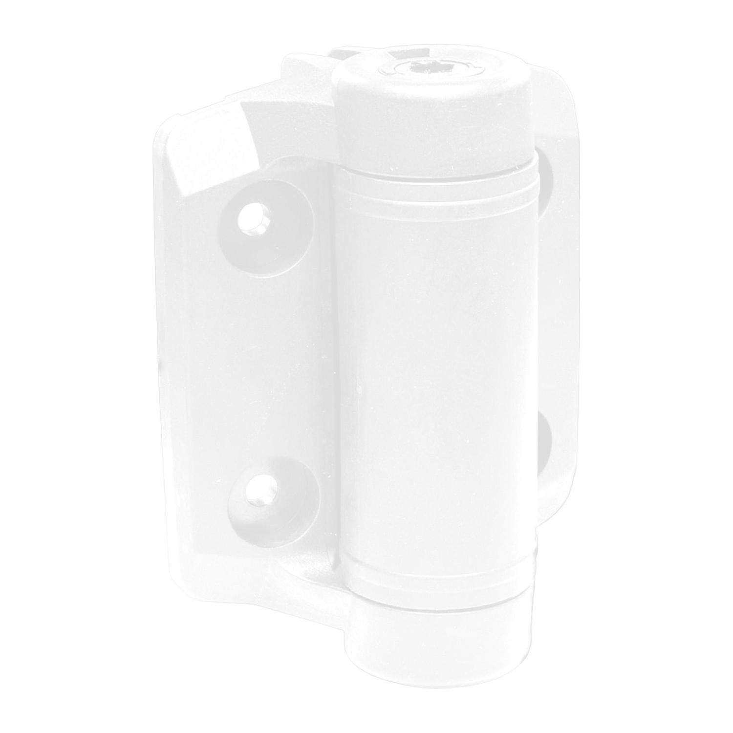 Self Closing Hinge Polymer White 2 Pack