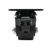 Low profile Nylon Swivel Castor with Brake 50mm Black