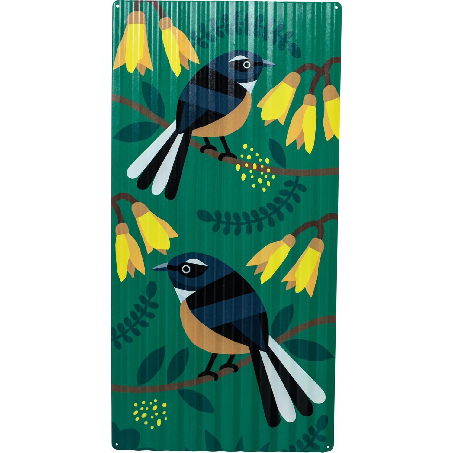 Fantail Corrugate Wall Art