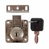 Cupboard Or Drawer Lock - Slam Latch 40mm x 40mm Chrome