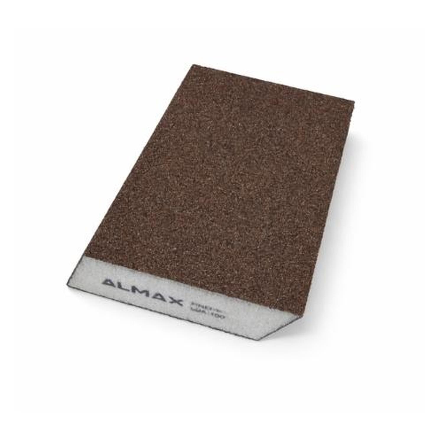 Dual-Angle Sanding Sponge Fine Grit Brown
