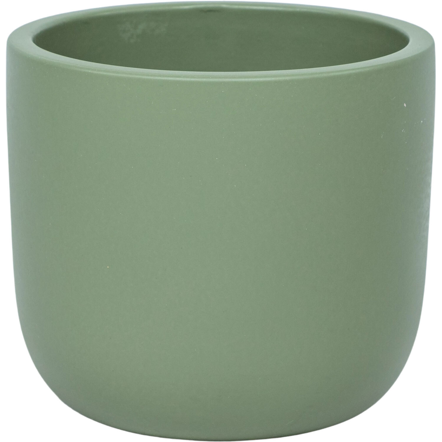 Indoor Ceramic Ellie Pot 14cm Sage