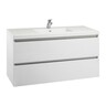 Valencia Wall Hung Vanity 1200mm White