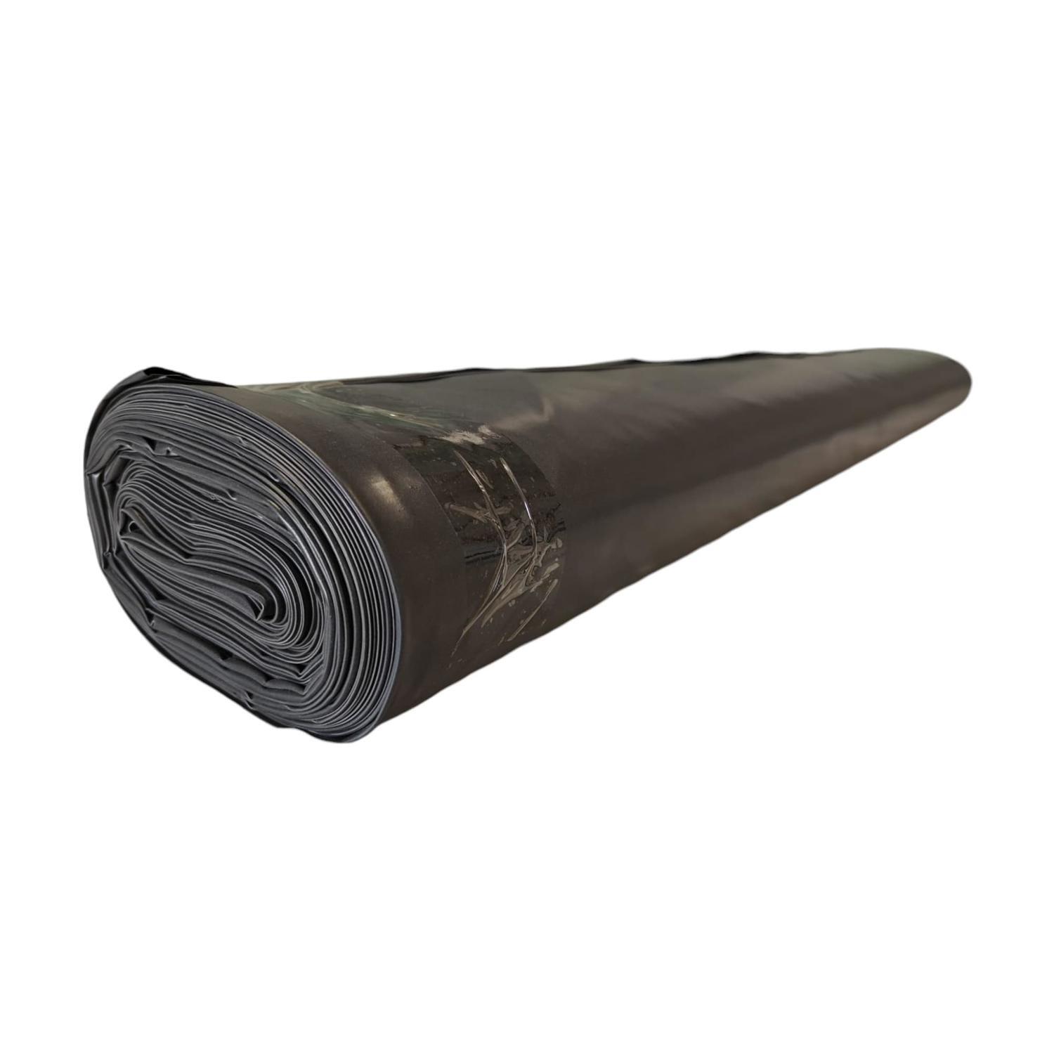 Polythene 4m x 15m x 250mu Black