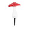 Solar Magical Mushroom Light 15 x 19cm White