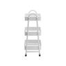 3 Tier Trolley  White