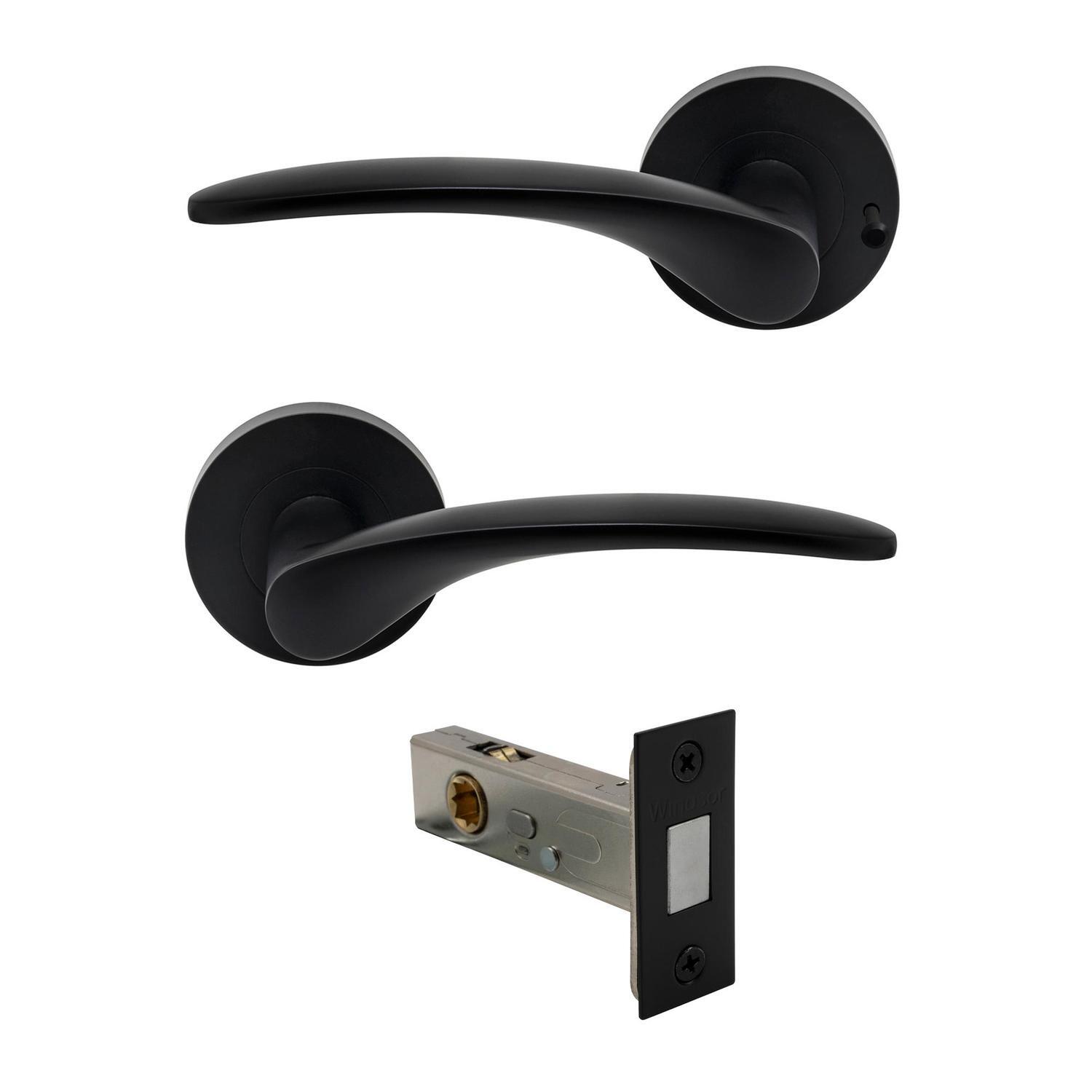 Astron Apollo Integrated Privacy Magnetic Latch Matte Black