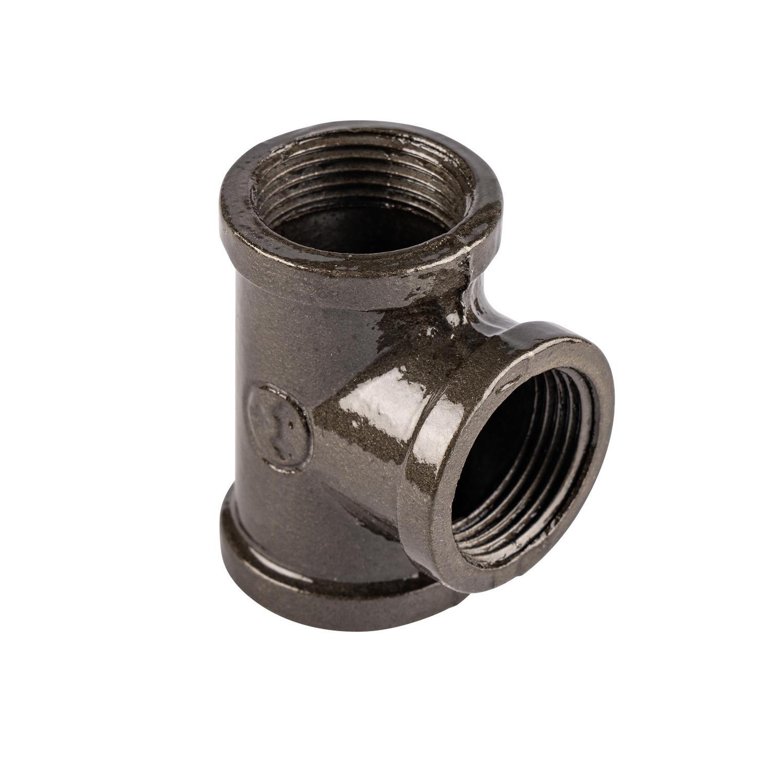 Tee Junction 20mm Gunmetal Grey