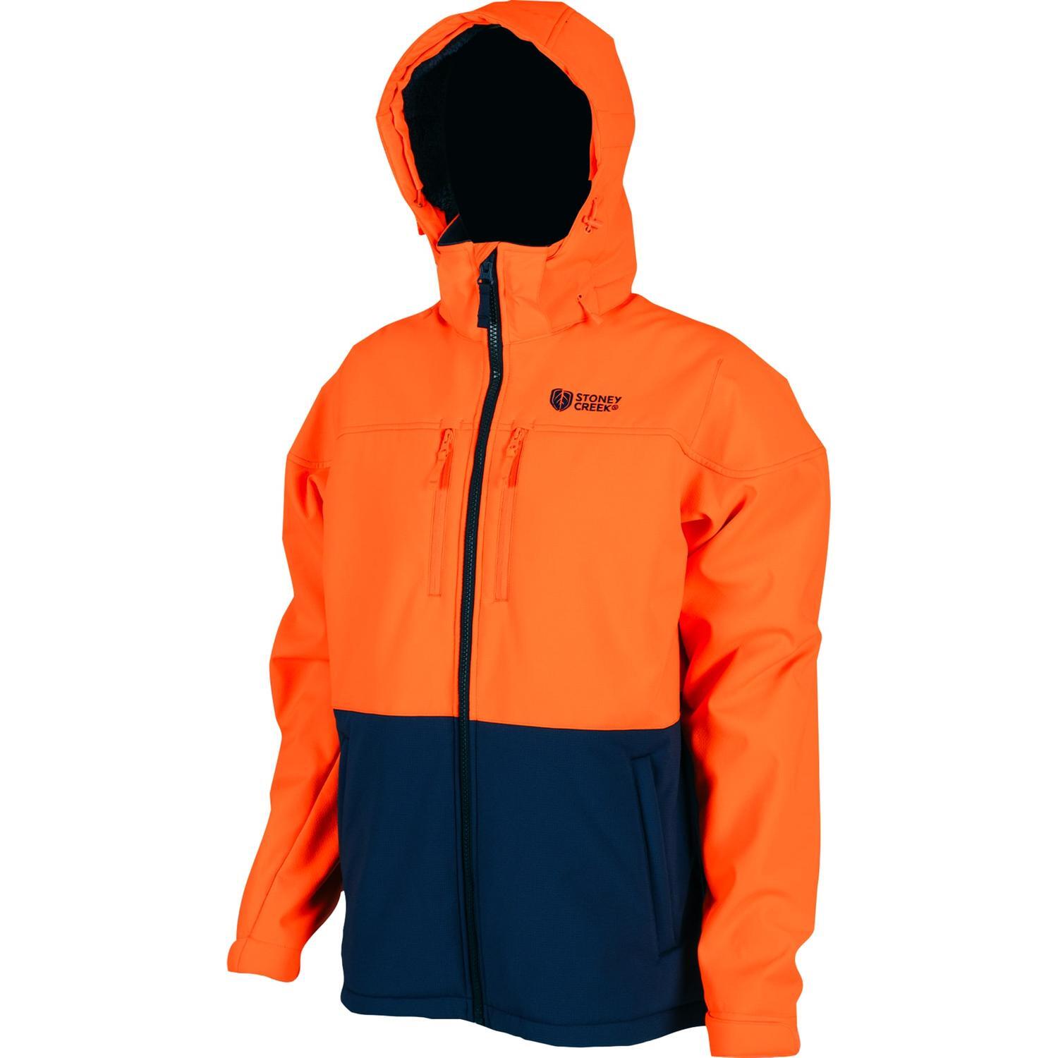 Toaster Jacket Small Orange/Navy