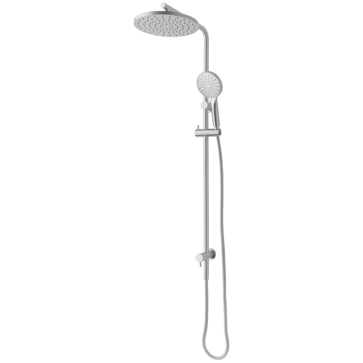 Double Head Twin Shower  Brushed Stainless (PVD)