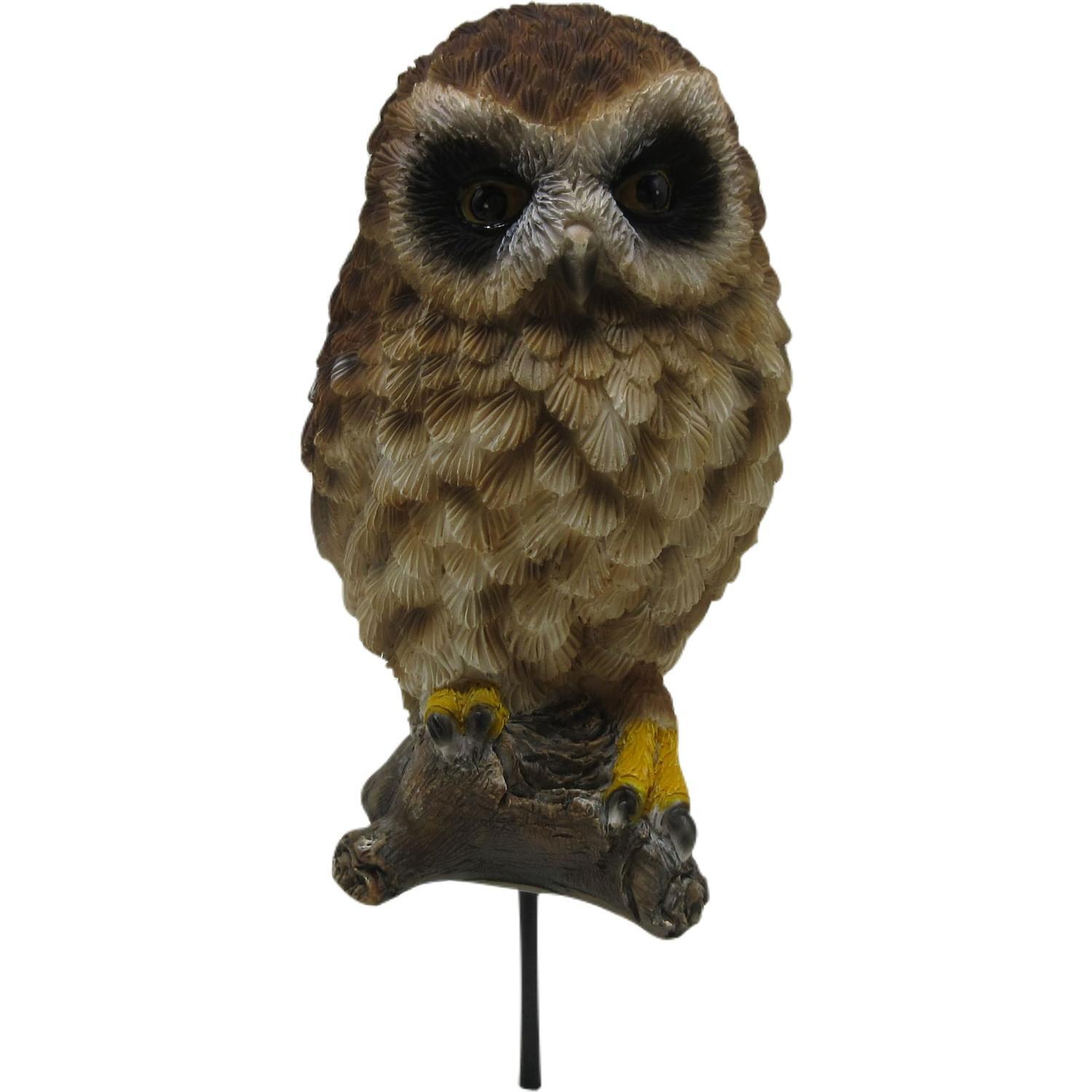 Morepork Bird Stake Garden Ornament