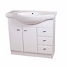 Sara Floor Standing Vanity 900mm White