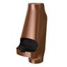 Curve Leaf and Debris Diverter 80mm Copper
