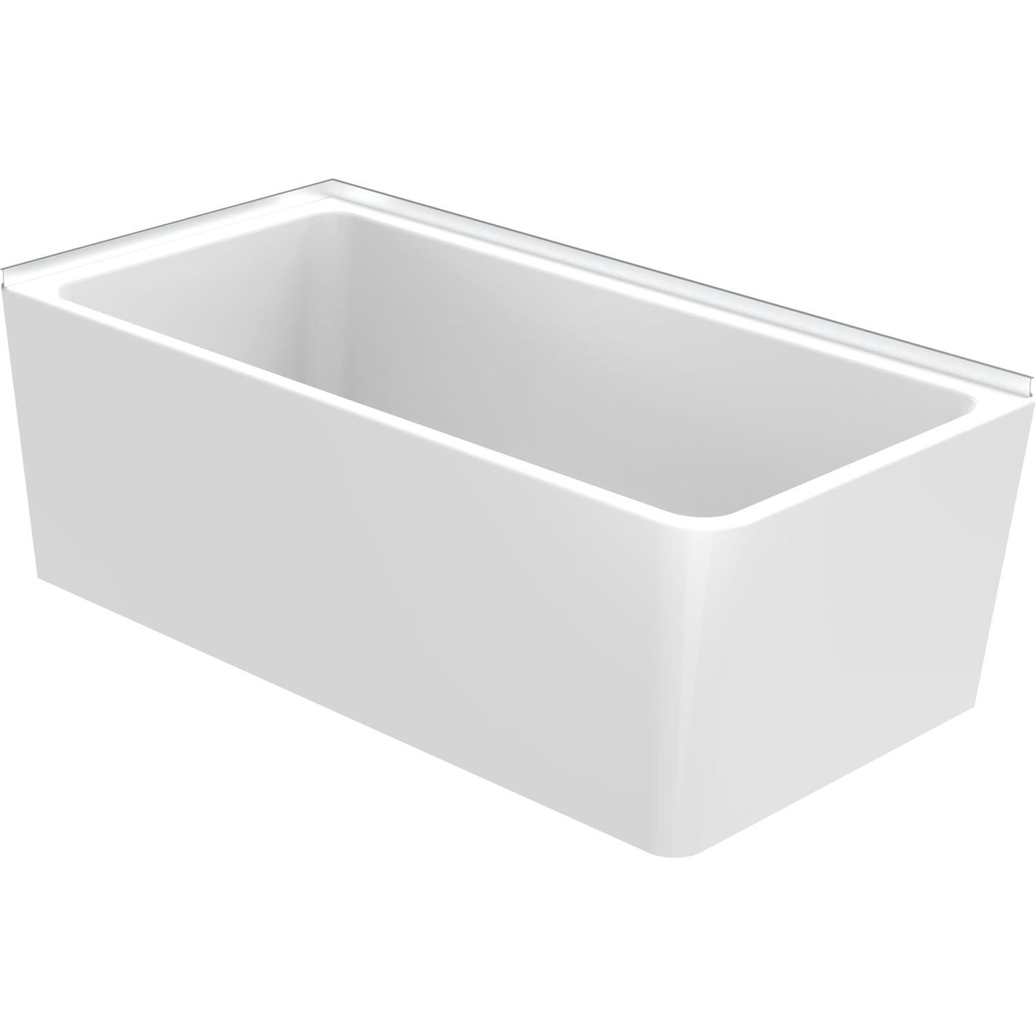 Varo 1520 Back to Wall Bath Left Hand with upstands