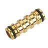 2-Way Brass Hose Coupling