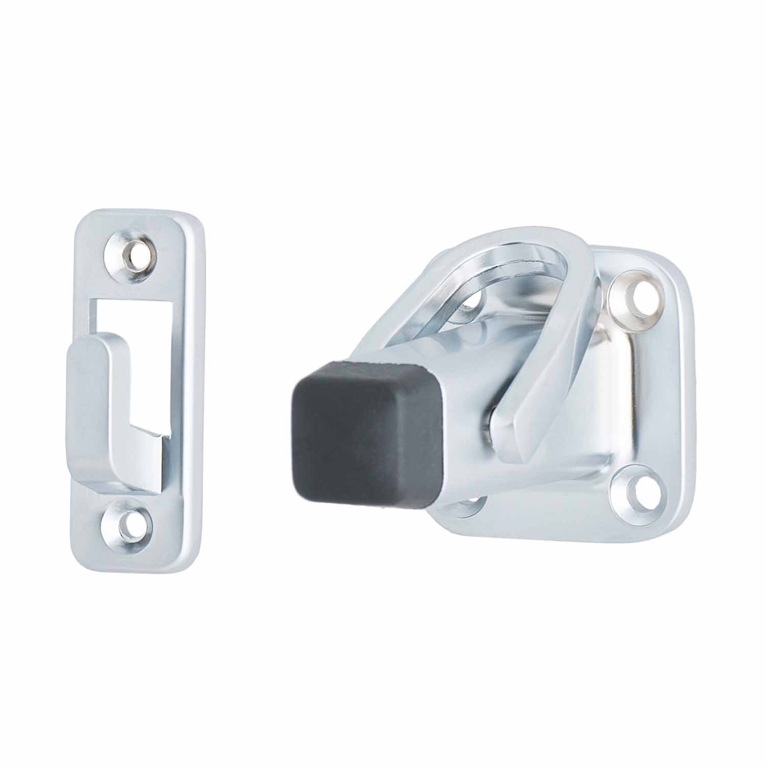 Latching Door Stop Wall Mount