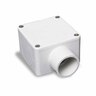 Conduit Junction Box Square 1 Way 32mm Grey