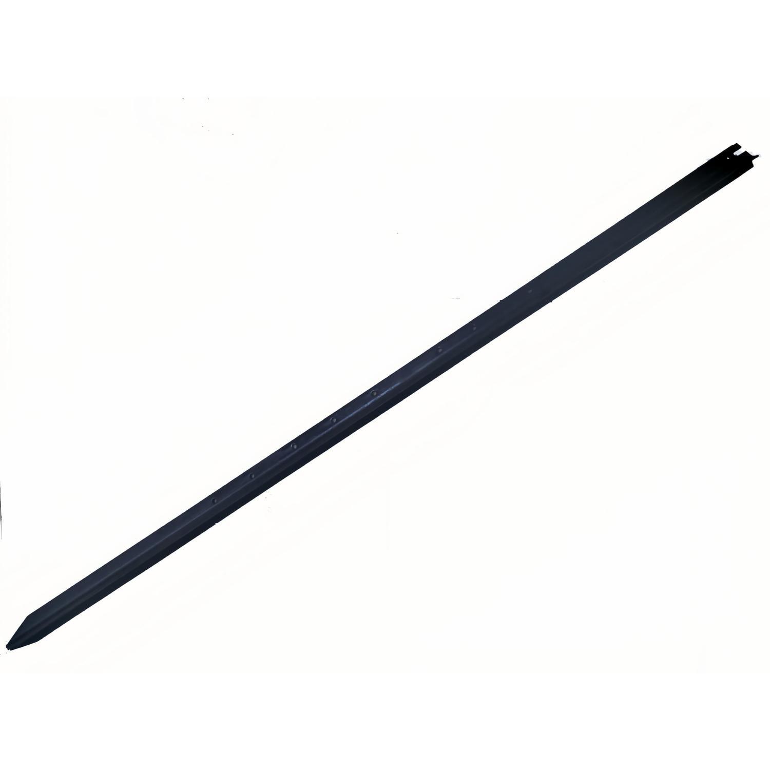 Fence Post Steel 2400mm Black