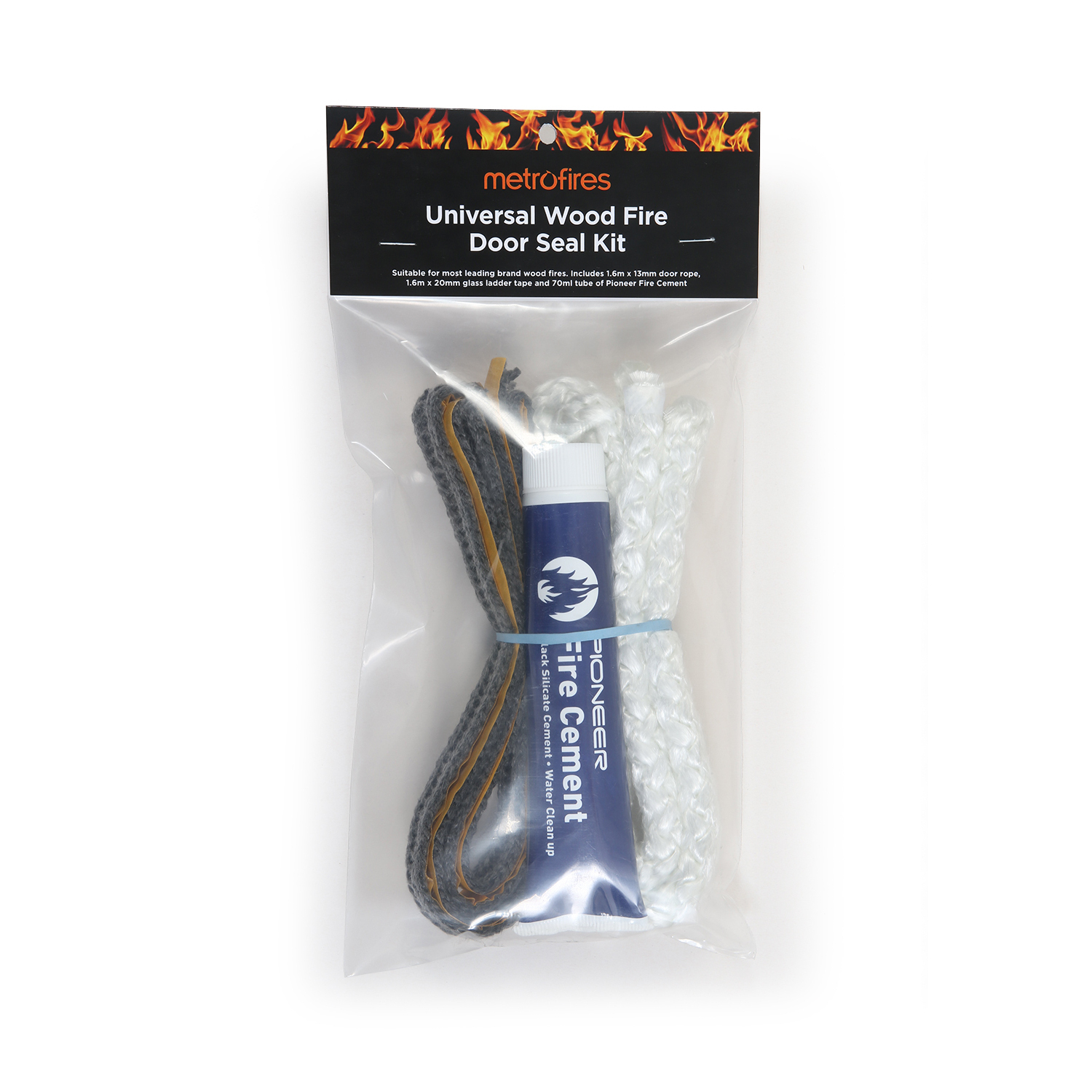Universal Wood Fire Door Seal Kit
