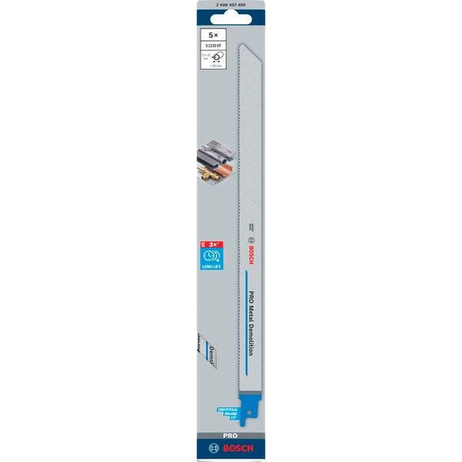 Recip Blade Heavy Metal 5PK 300mm