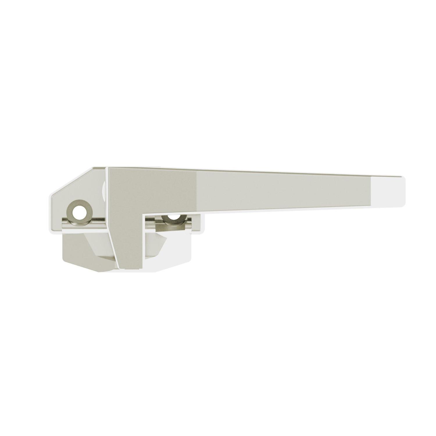 Window Handle Wedgeless Low Profile Right Hand  Off White