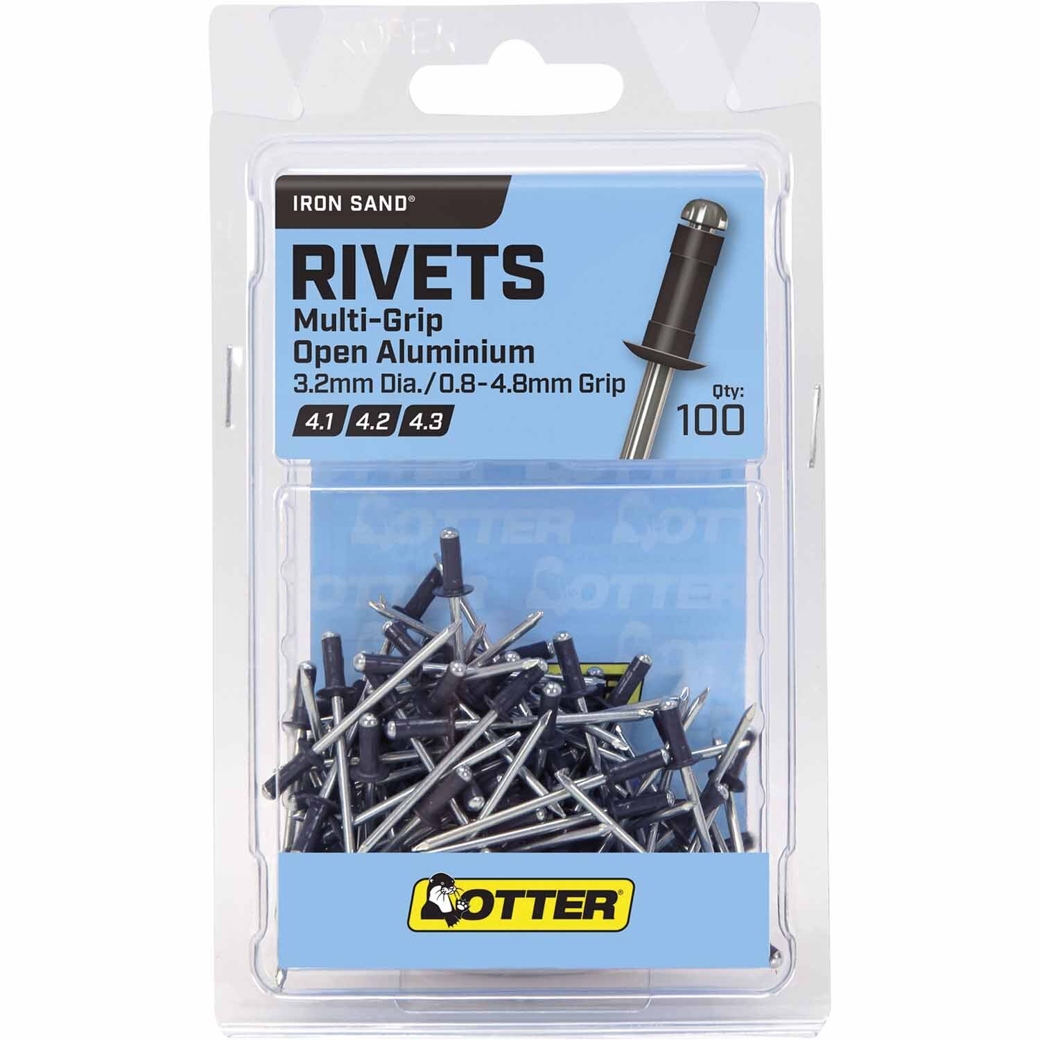 Blind Rivets 3.2 pack of 100
