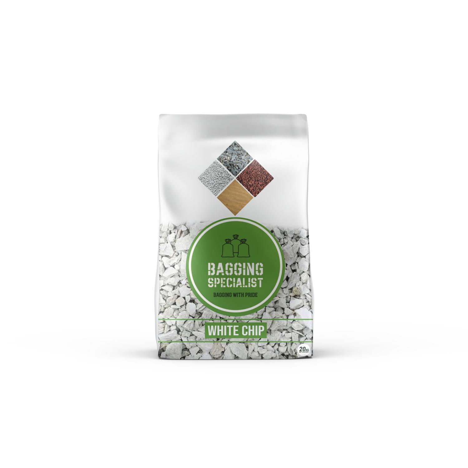 White Chip Small 20kg White