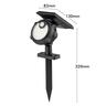 Solar Powered Sensor Security Light 150 lumens