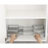 Expandable Tiered Organiser Grey