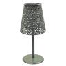 Solar Celeste Iron Table Lamp Green 13 x 29cm Warm White