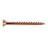 Chipboard Screws 8 g x 45mm Zinc Gold